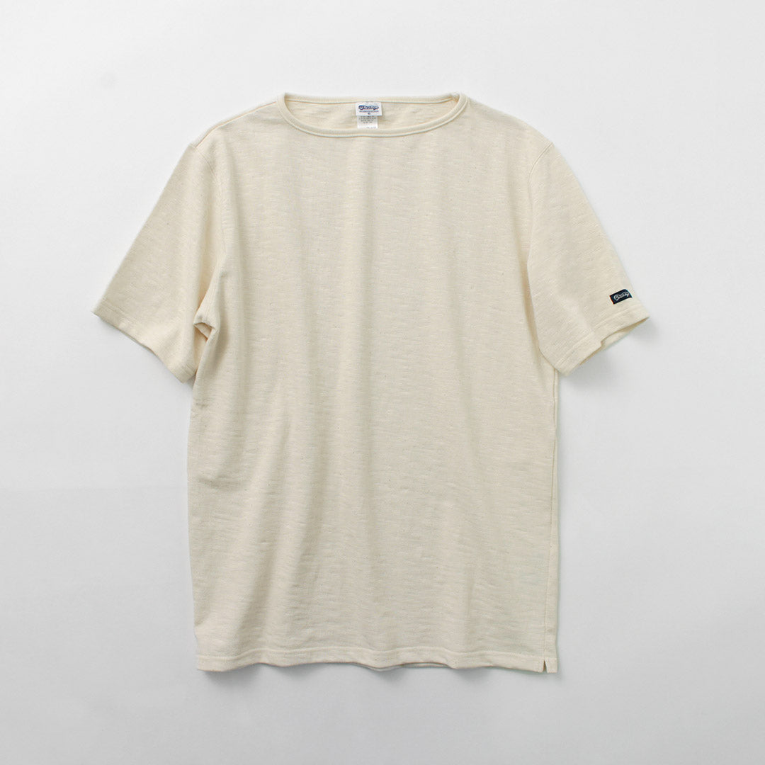 Camisa vasca de Boatneck S / S de Tieasy / HDCS