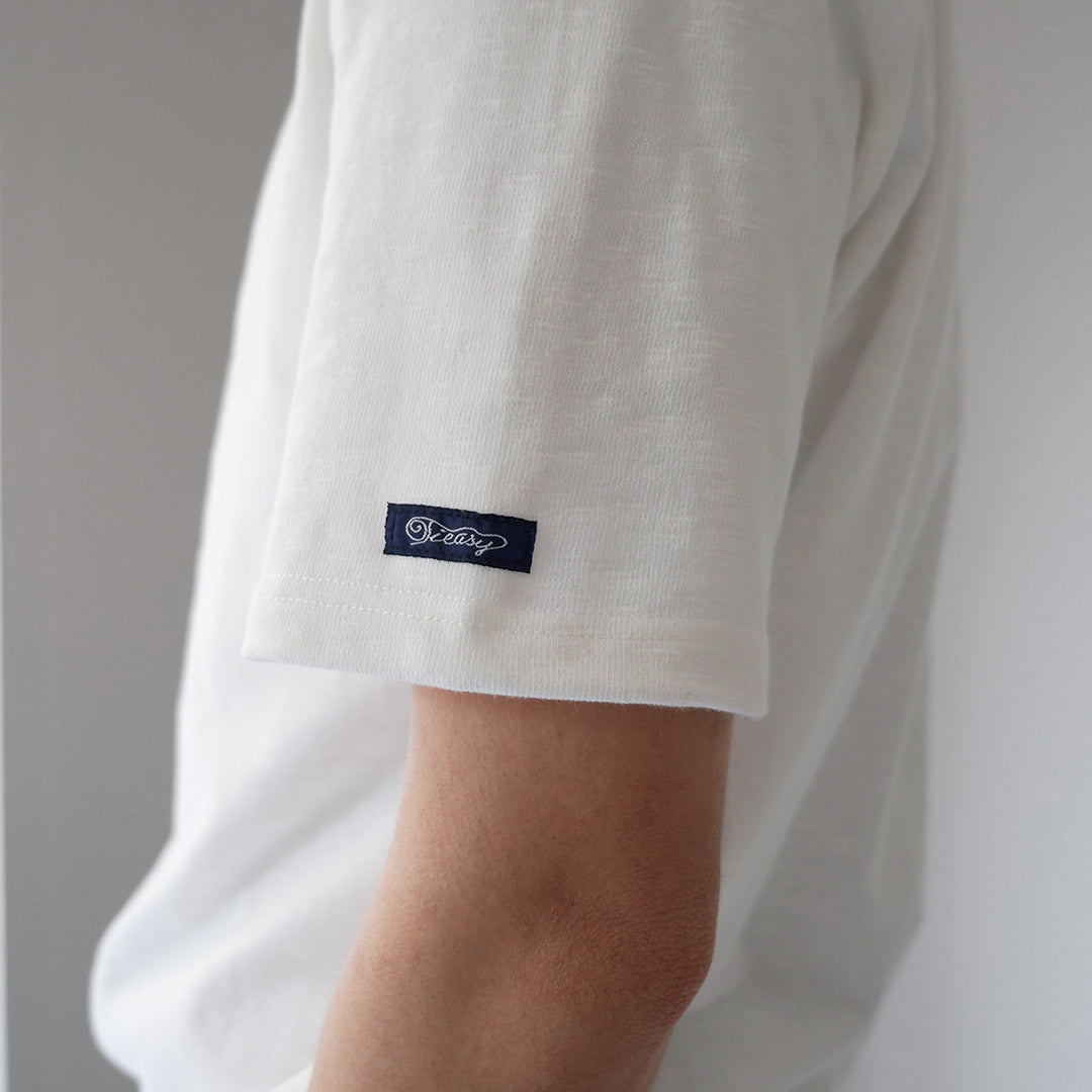 Camisa vasca de Boatneck S / S de Tieasy / HDCS