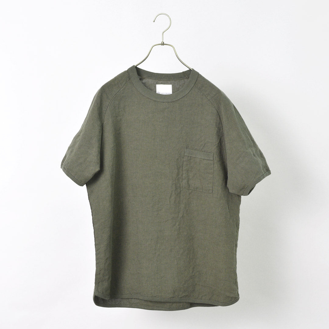 Re fait à Tokyo Japan / T-shirt en lin français