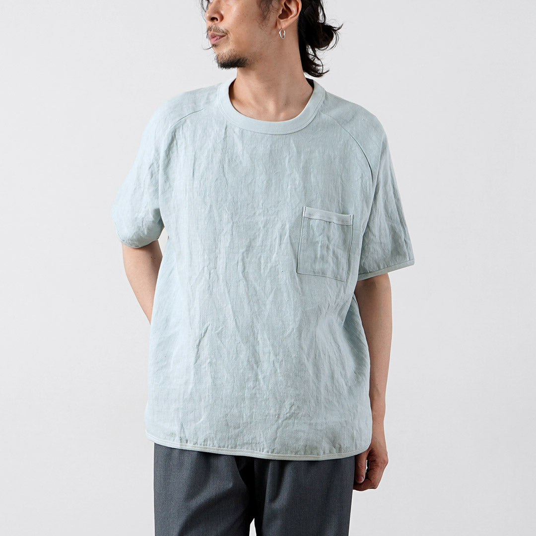 RE MADE IN TOKYO JAPAN / French Linen T-Shirt
