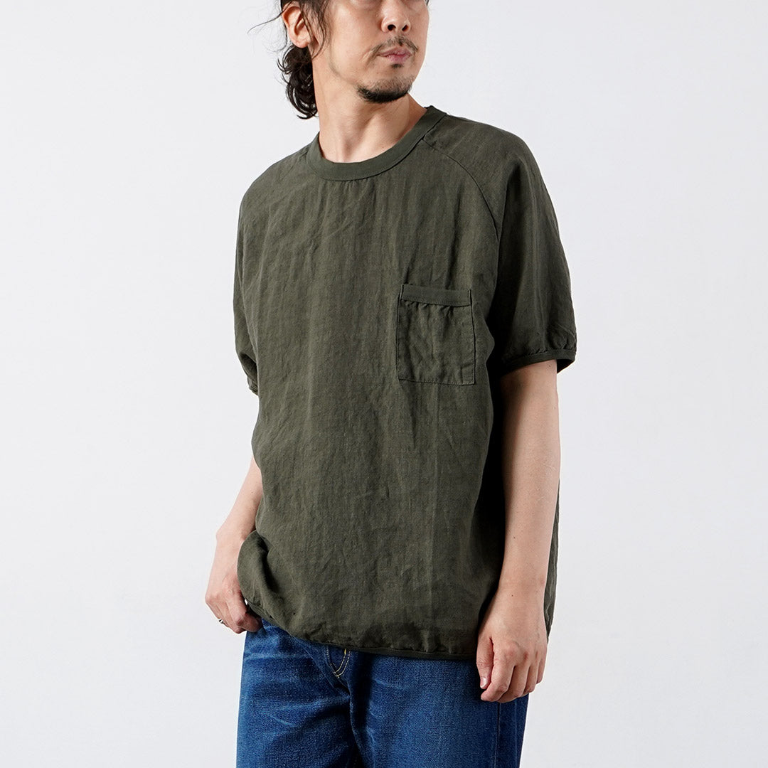 RE MADE IN TOKYO JAPAN / French Linen T-Shirt