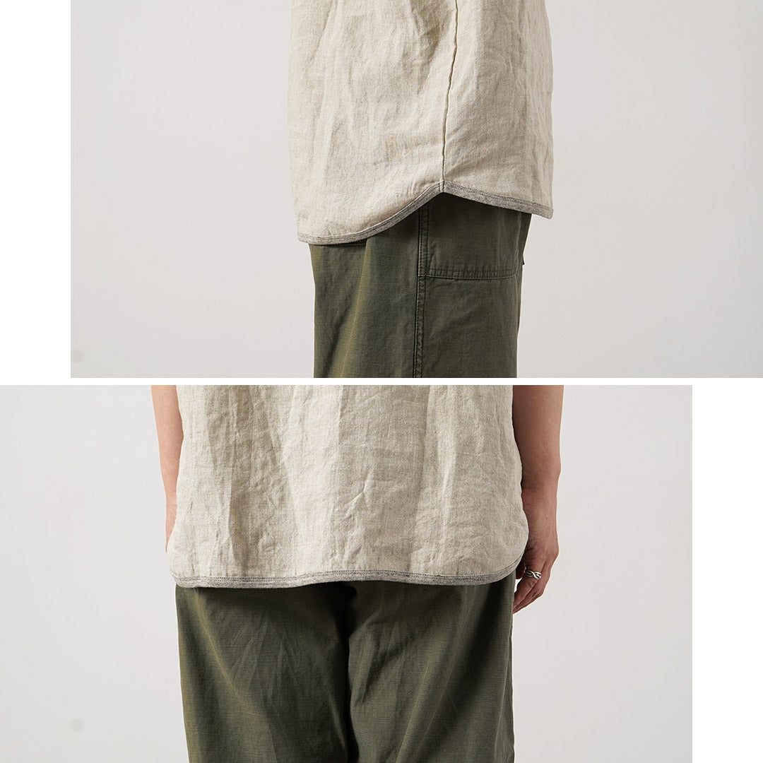 RE MADE IN TOKYO JAPAN / French Linen T-Shirt