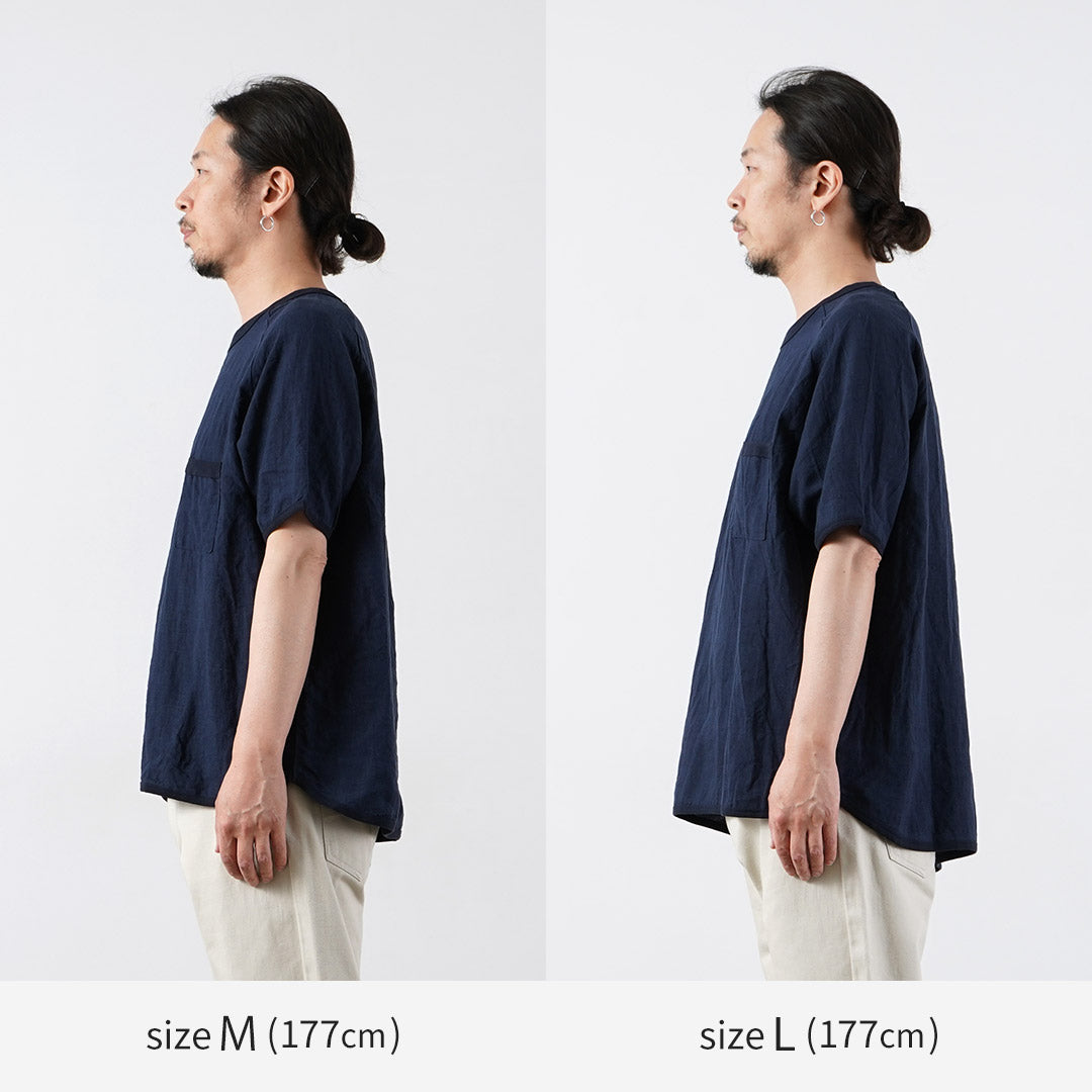 RE MADE IN TOKYO JAPAN / French Linen T-Shirt