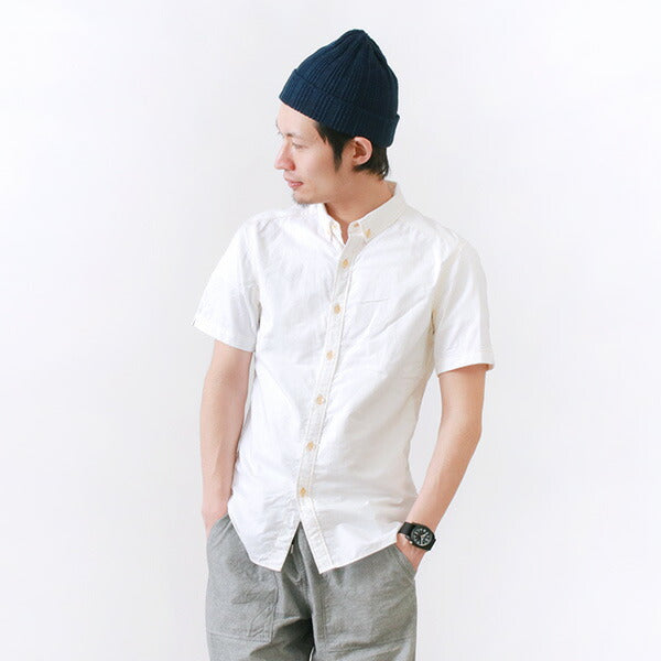 RE Made à Tokyo Japan / Yellow Cousted Short à manches courtes
