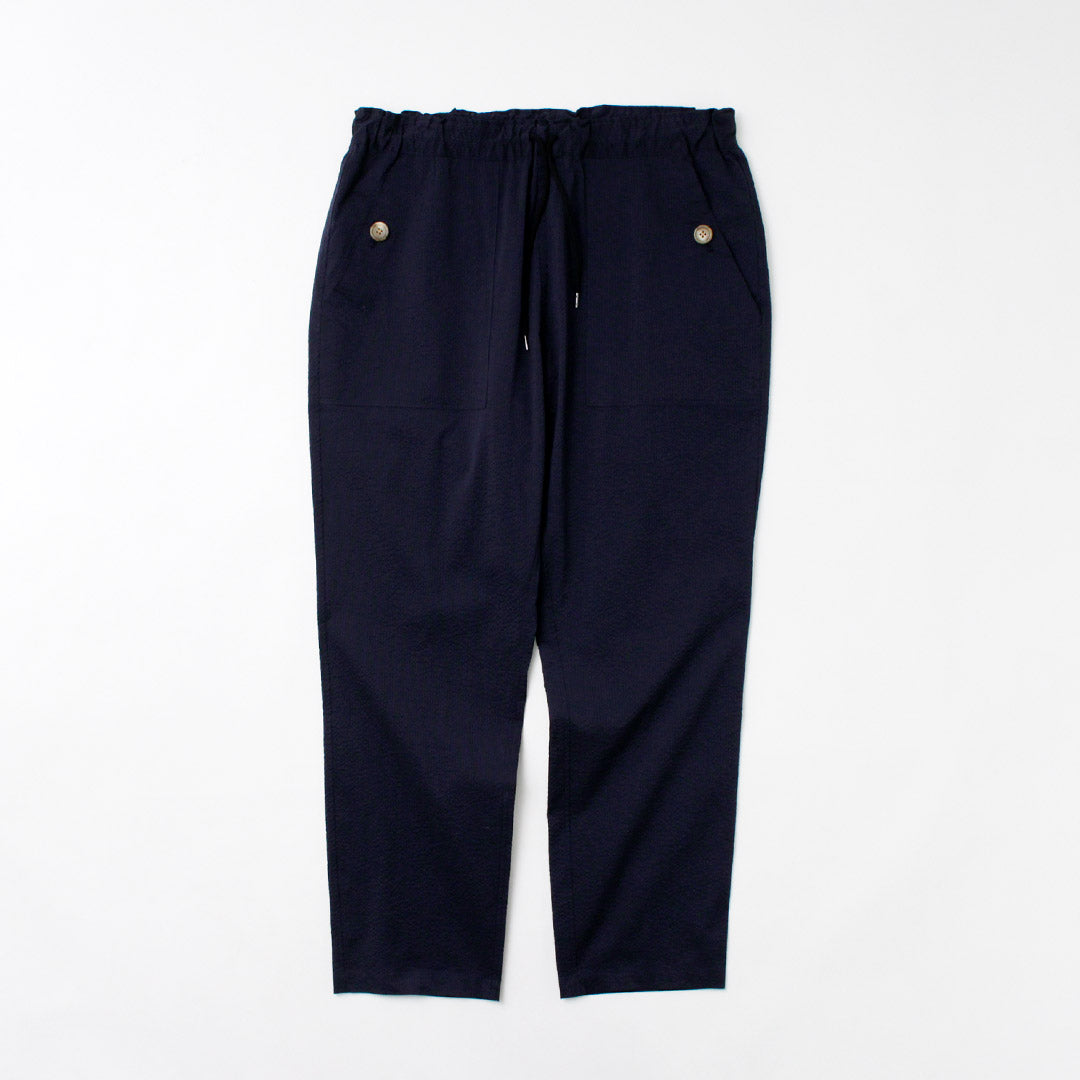 RE Made à Tokyo Japan / Coded CoolMax Seersucker Checkle Pantums