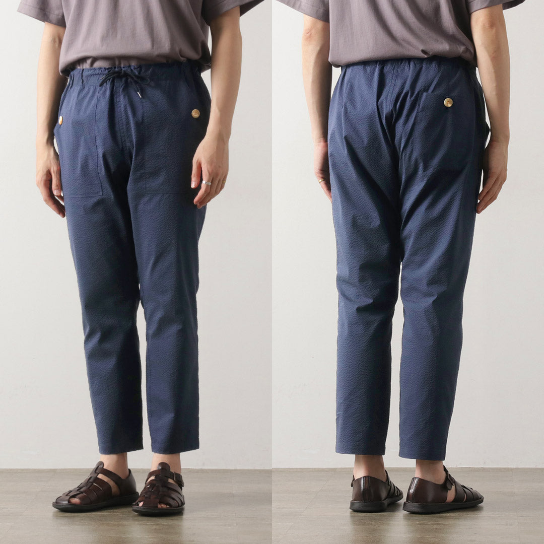 RE Made à Tokyo Japan / Coded CoolMax Seersucker Checkle Pantums