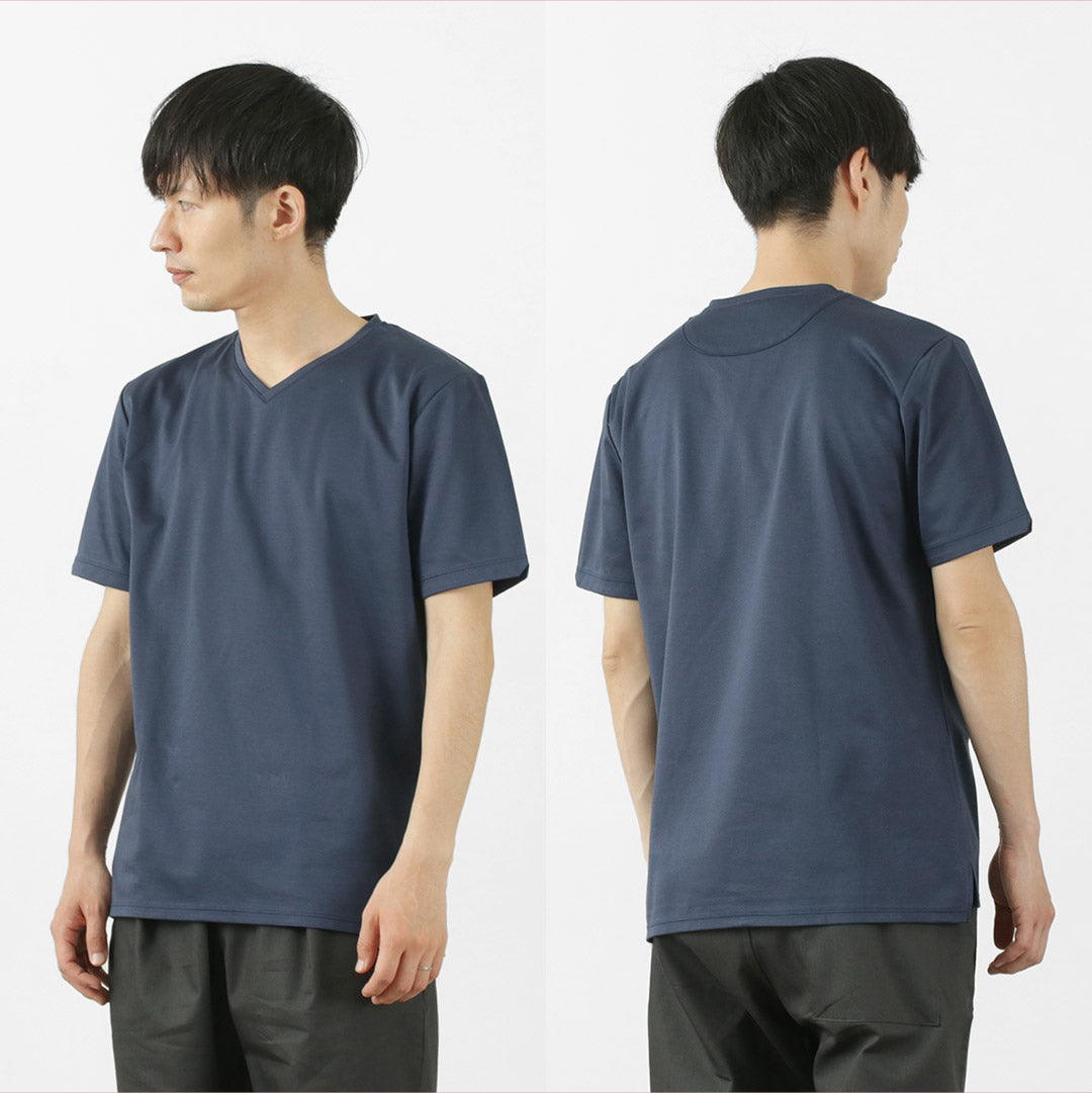 Re fait à Tokyo Japan / Tokyo Made Robe T-shirt V-Cold