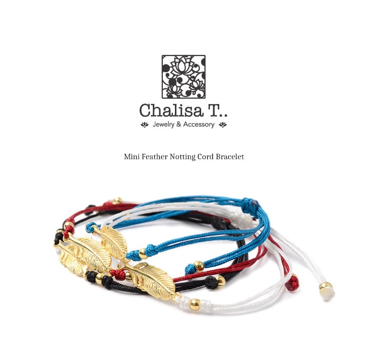 chalisa t .. /迷你羽毛切口手镯