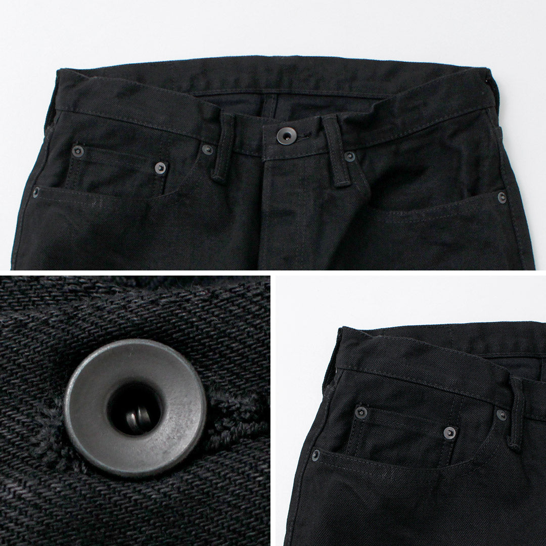 Sanca / Black Denim Tapered 5p pantalones