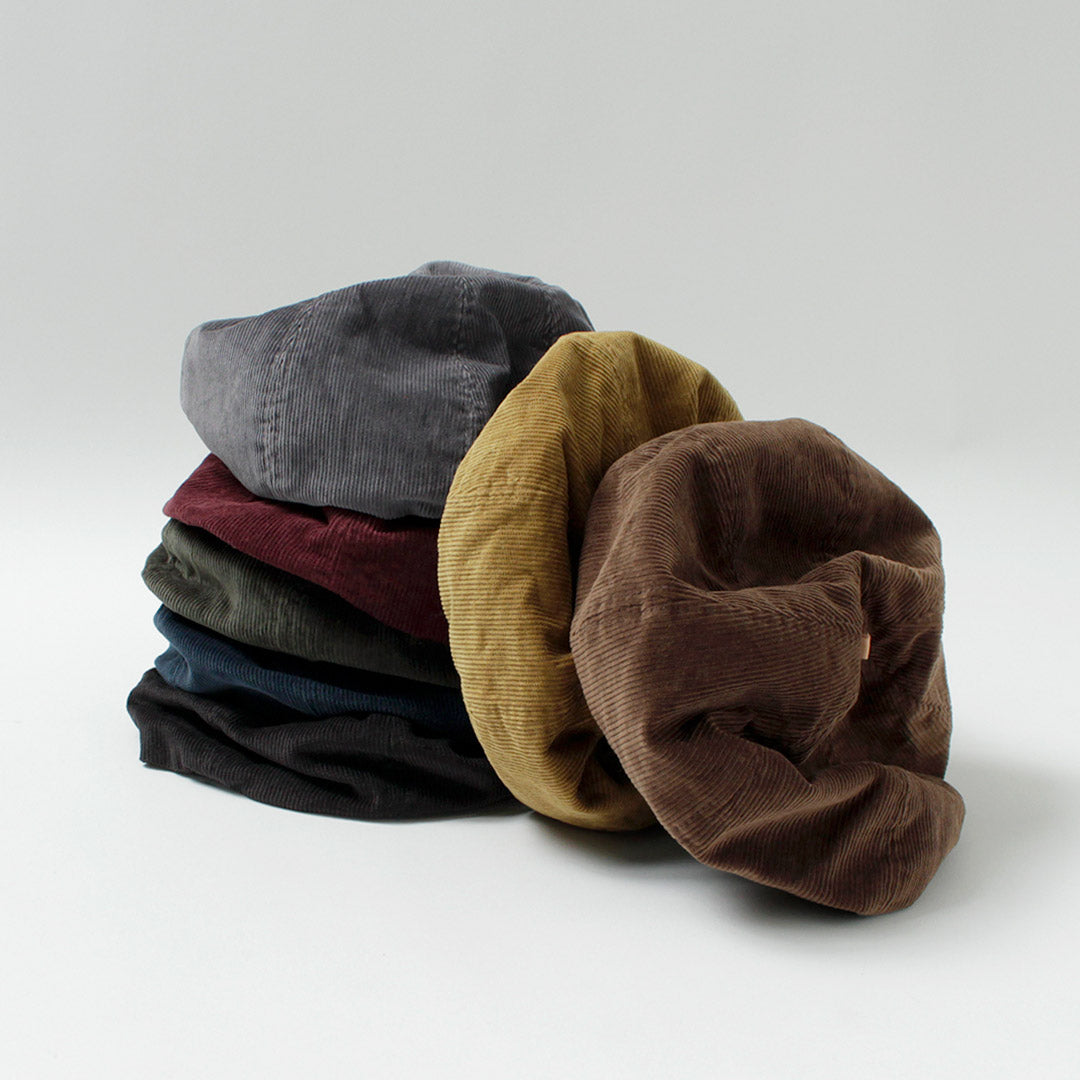 HIGHER / 灯芯绒贝雷帽