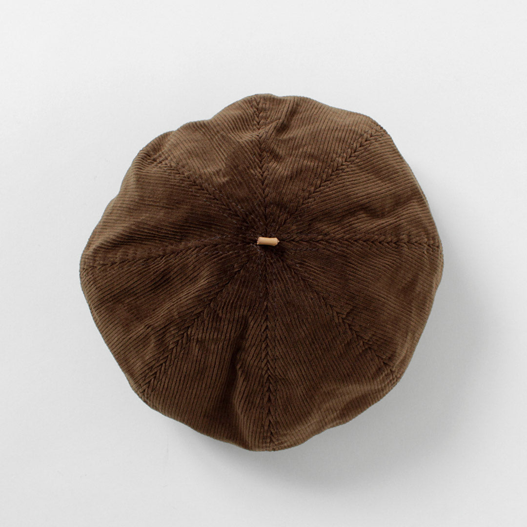 HIGHER / 灯芯绒贝雷帽