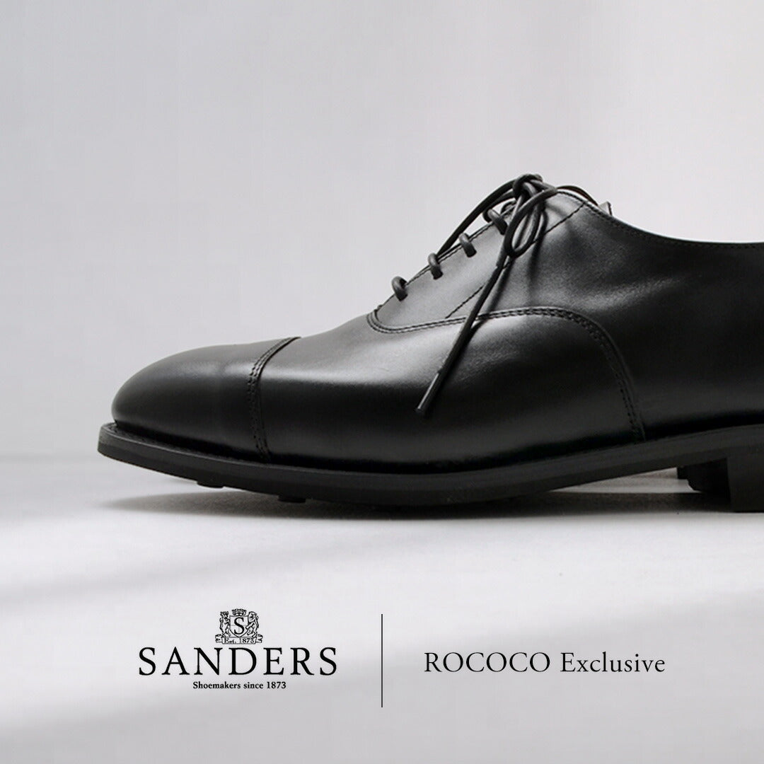 샌더스 / 캡토 옥스퍼드 레더 슈즈 - 전속모델