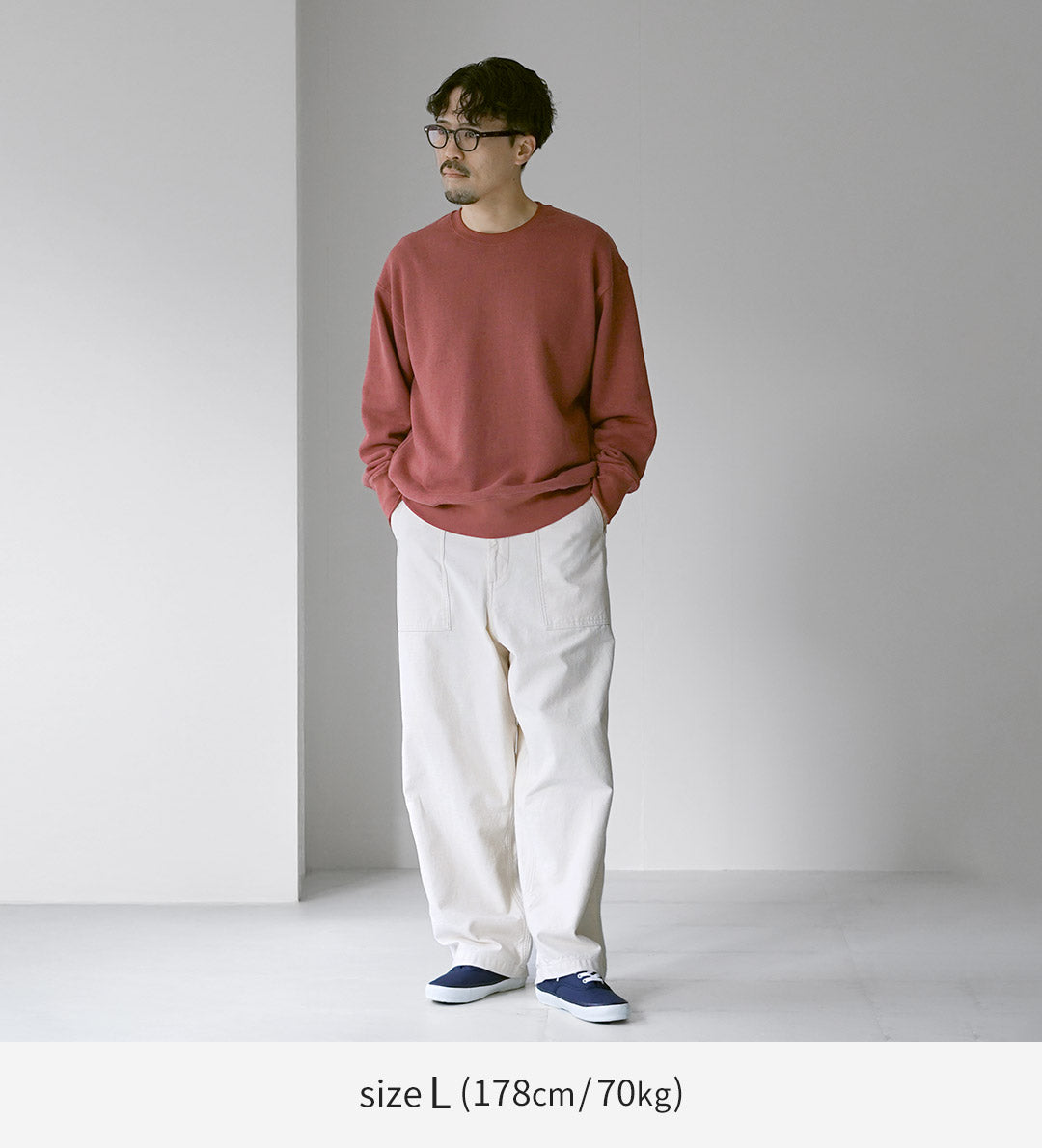 GOHEMP / 麻圓領運動衫