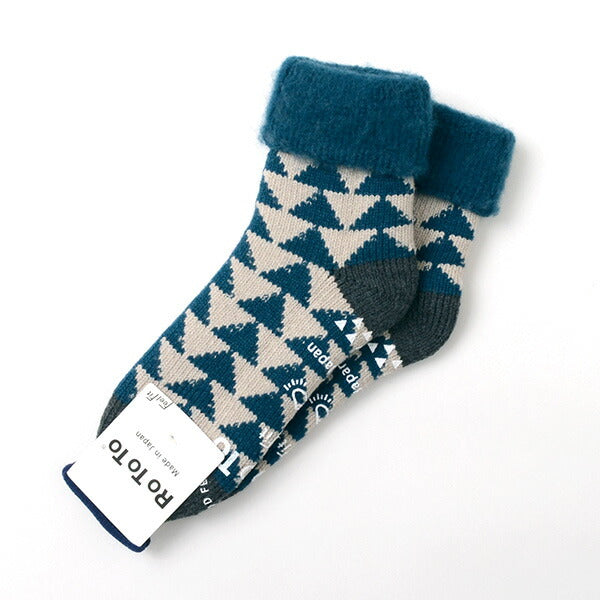 ROTOTO / R1179 Comfy Room Socks SANKAKU