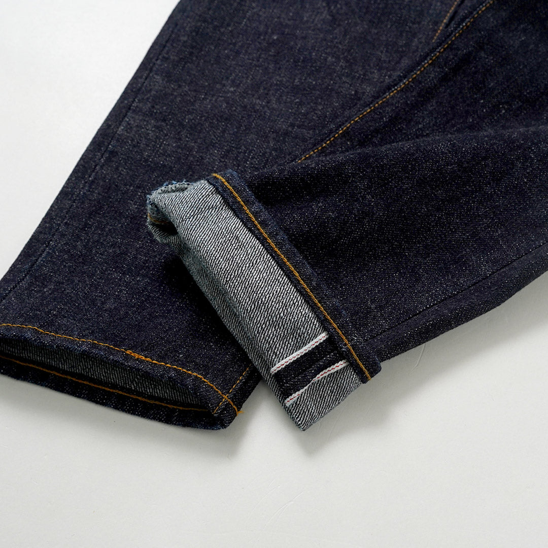 Blue refabric / 17oz Selvedge Monster Denim Semi-Wide Tapered 5-Pocket Jeans