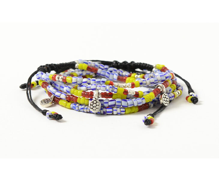 PHADUA / Multi Handmade Beaded Bracelets