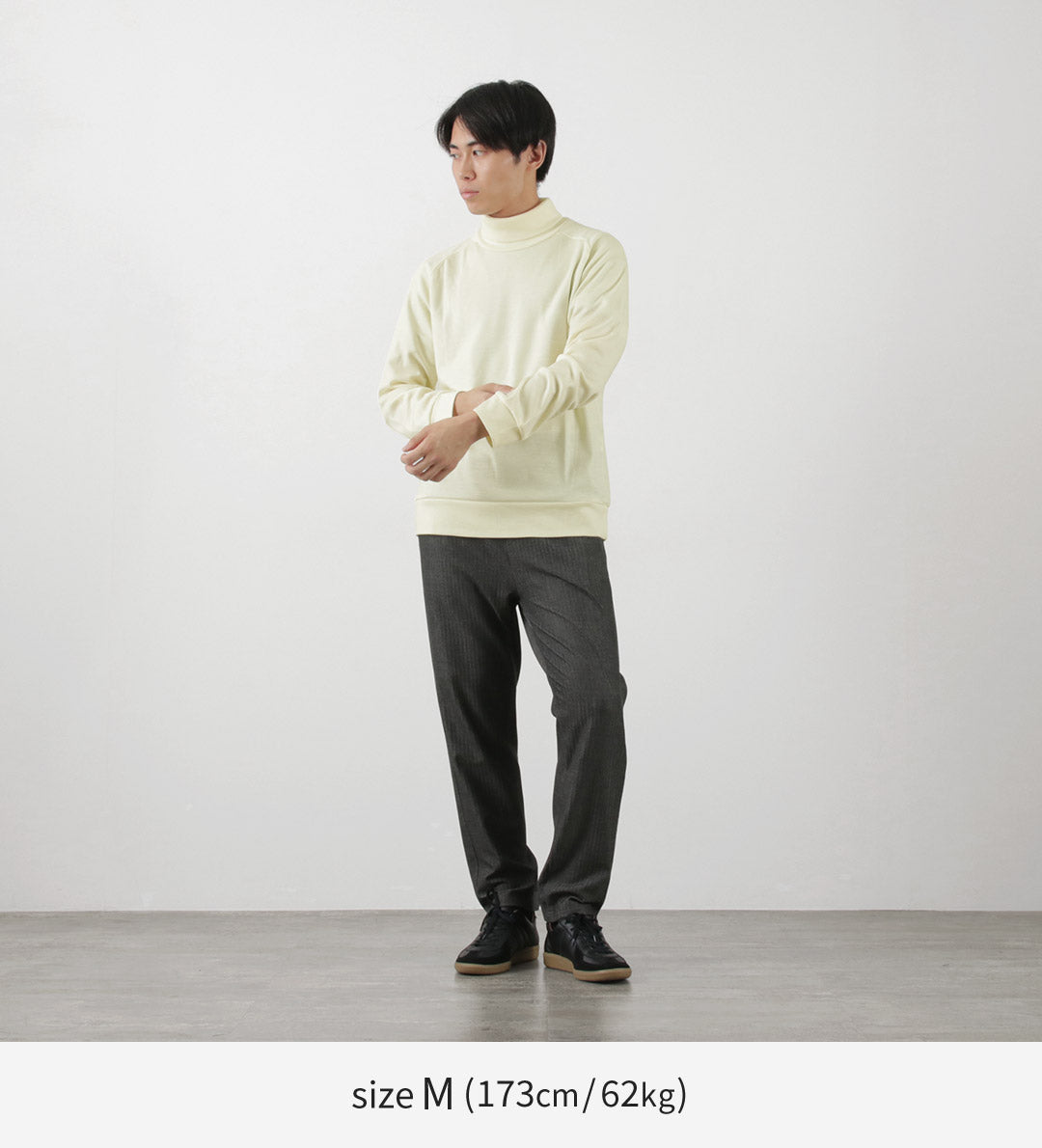 RE MADE IN TOKYO JAPAN / Turtleneck Dress Wool Knit