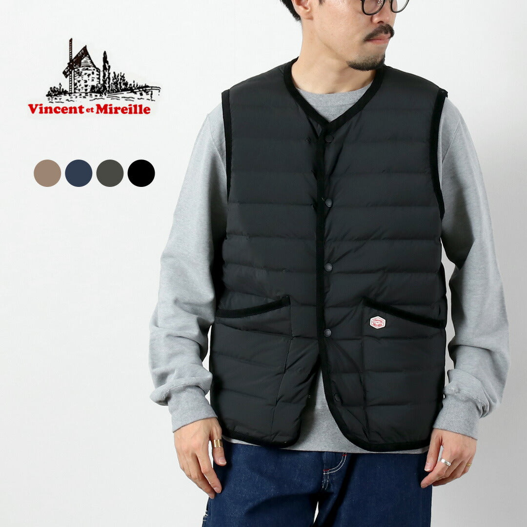 VINCENT ET MIREILLE / Stitchless Down Vest