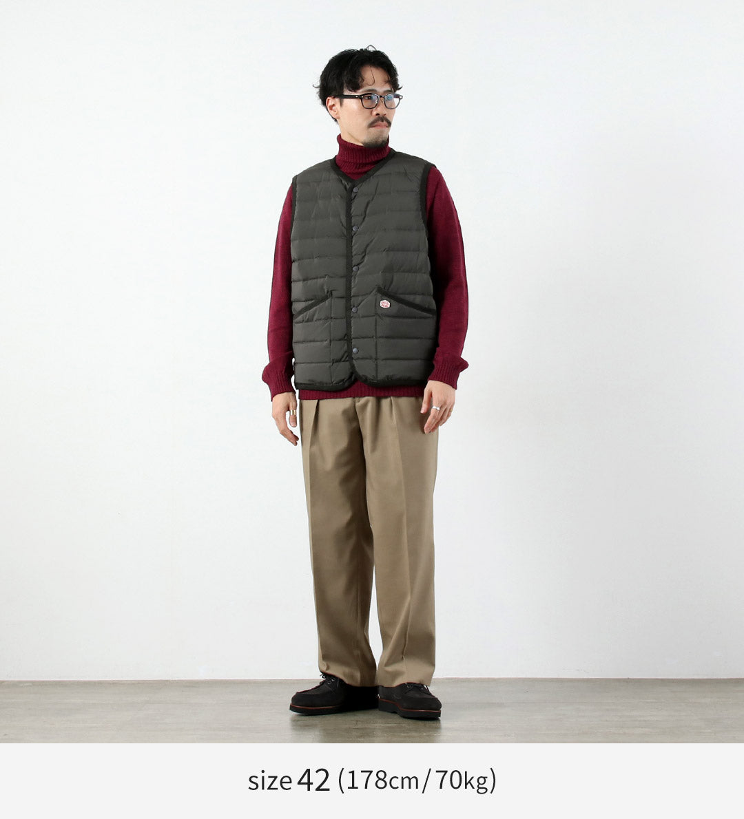 VINCENT ET MIREILLE / Stitchless Down Vest