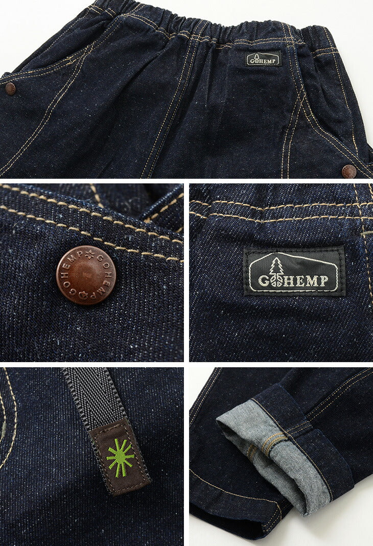 GOHEMP / 12oz Hemp Cotton Denim High Explorer Pants