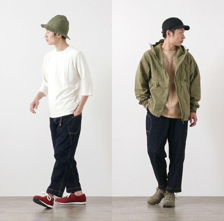 GOHEMP / 12oz Hemp Cotton Denim High Explorer Pants