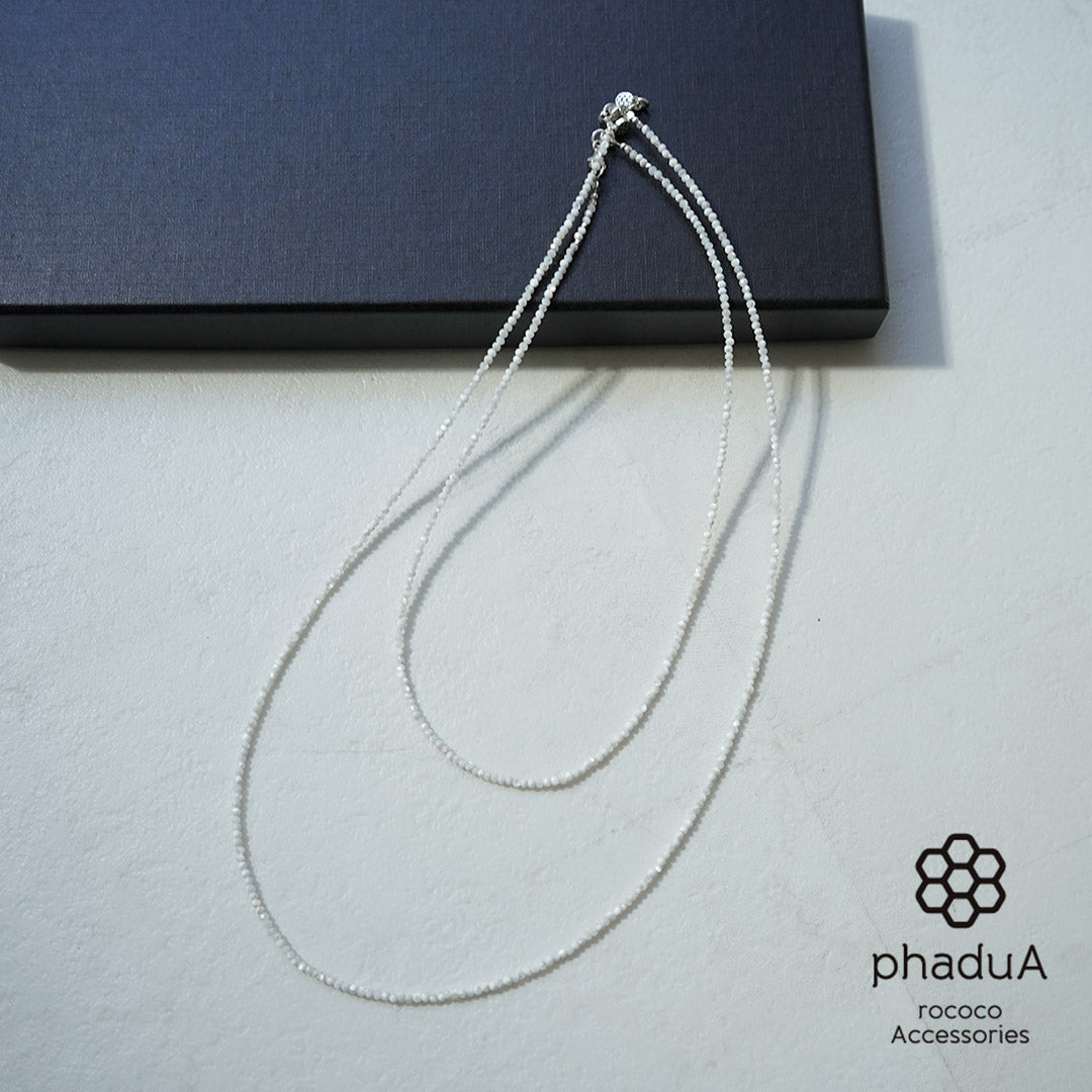 쉘 2mm 컷 비즈 목걸이 / anklet의 Phadua / 어머니