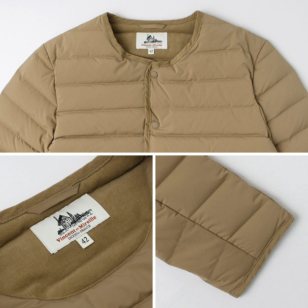 VINCENT ET MIREILLE / Stitchless Down Cardigan