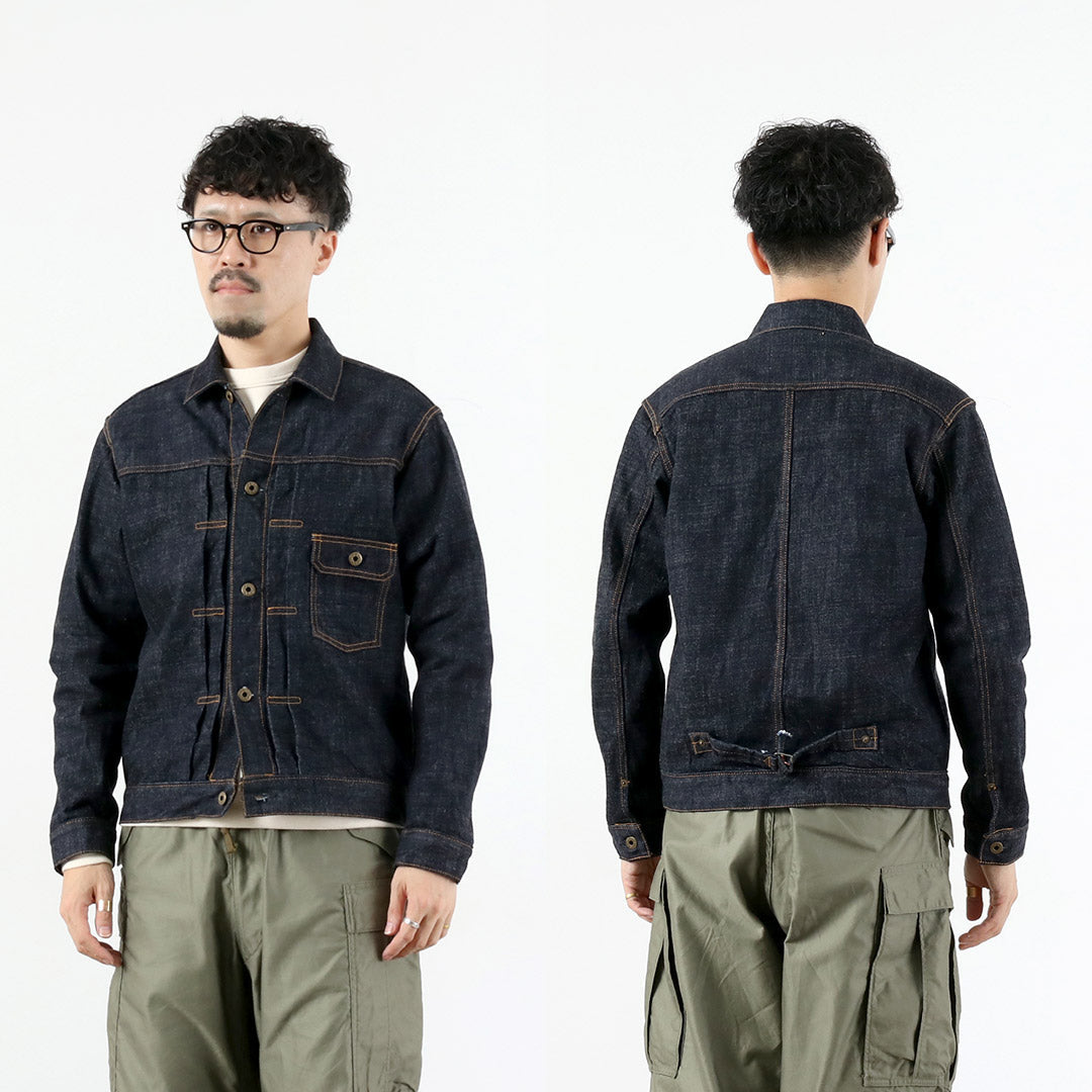 JAPAN BLUE JEANS / Monster Denim 1st-type Jacket Selvage 16.5oz Cote d'Ivoire Cotton