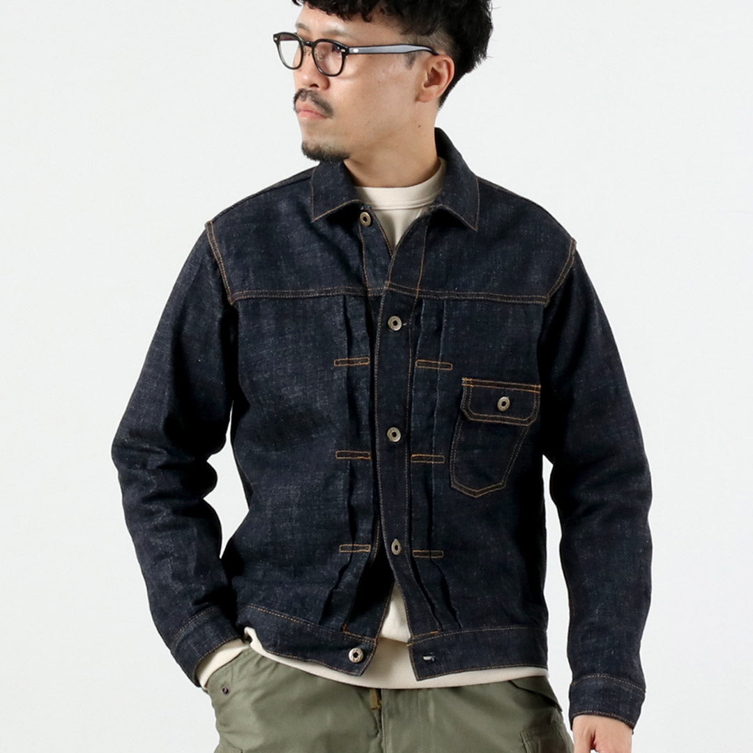 JAPAN BLUE JEANS / Monster Denim 1st-type Jacket Selvage 16.5oz Cote d'Ivoire Cotton