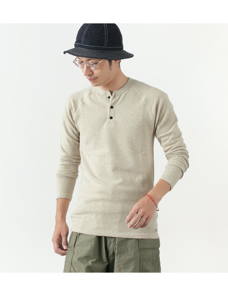 Kepani / Henley Neck长袖T恤