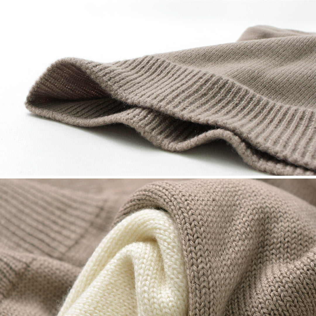 Soglia / Weaners Séter de cuello de lana de lana merino sin costuras