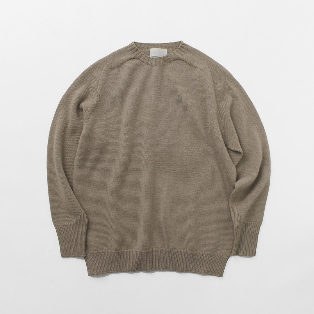 SOGLIA / WEANERS Seamless Crew Neck Knit