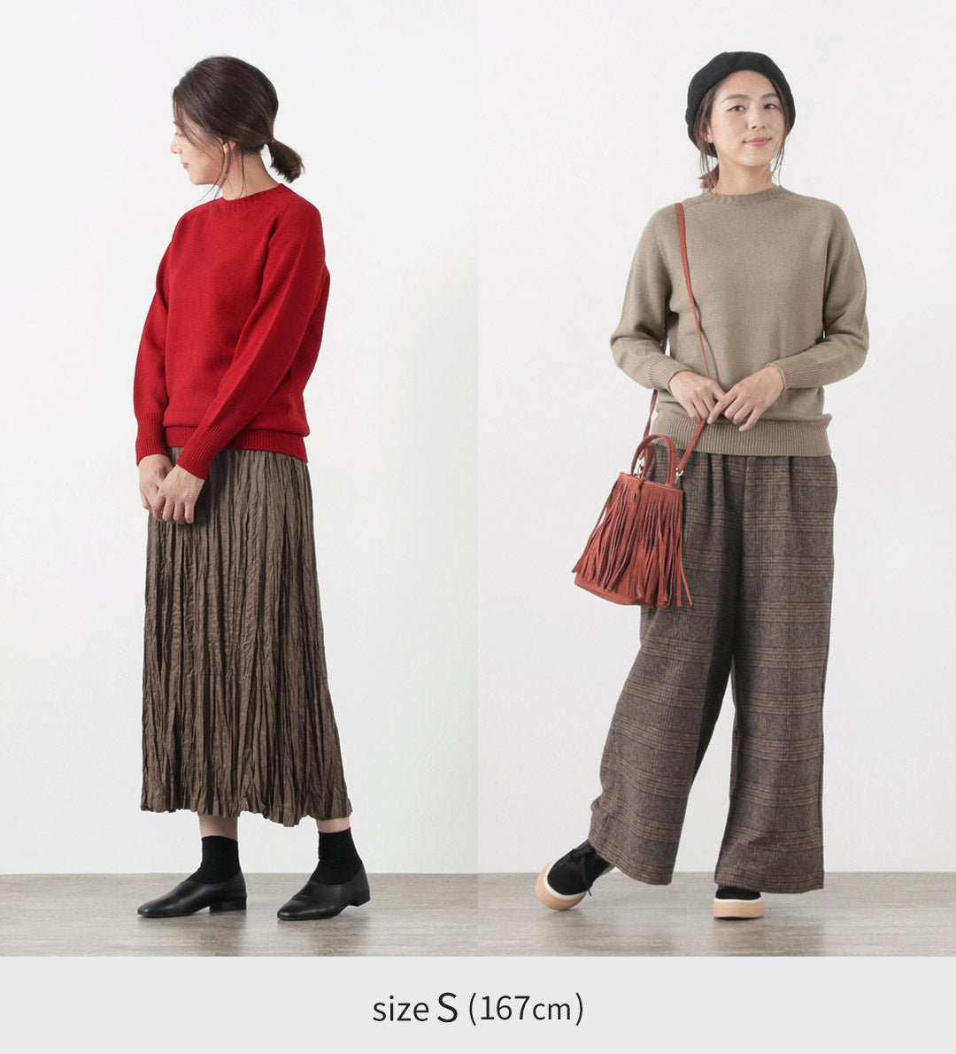 SOGLIA / WEANERS Seamless Crew Neck Knit