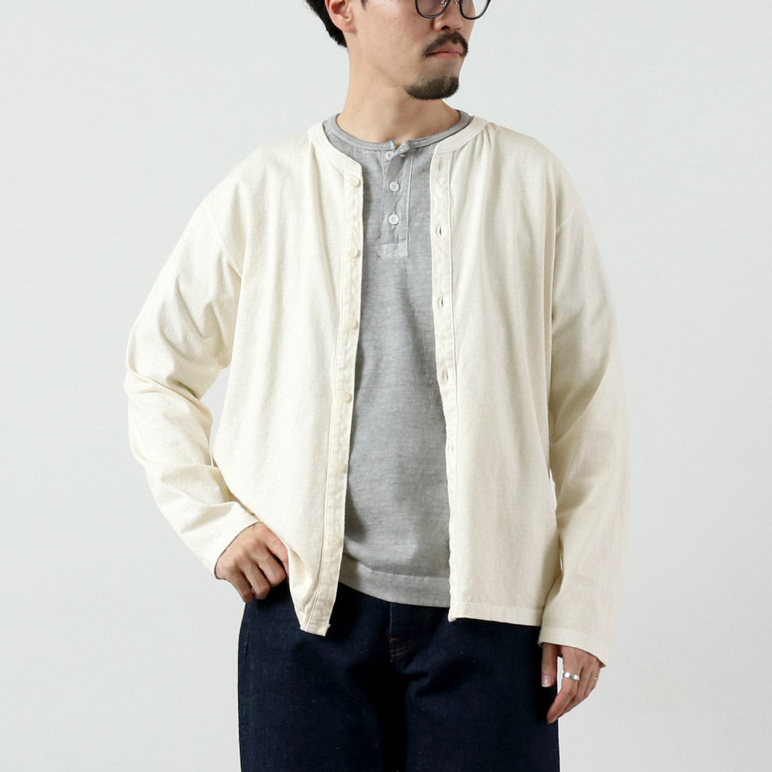 GOOD ON / Crewneck Tee Cardigan