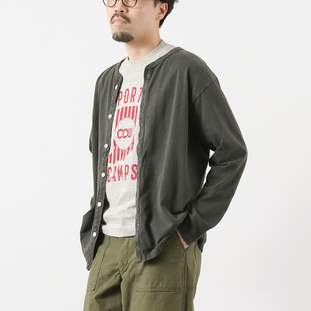 GOOD ON / Crewneck Tee Cardigan