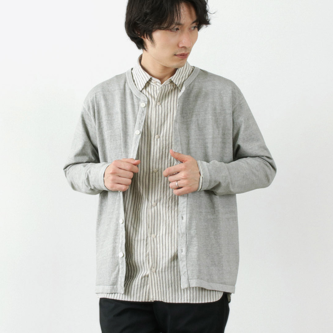 GOOD ON / Crewneck Tee Cardigan
