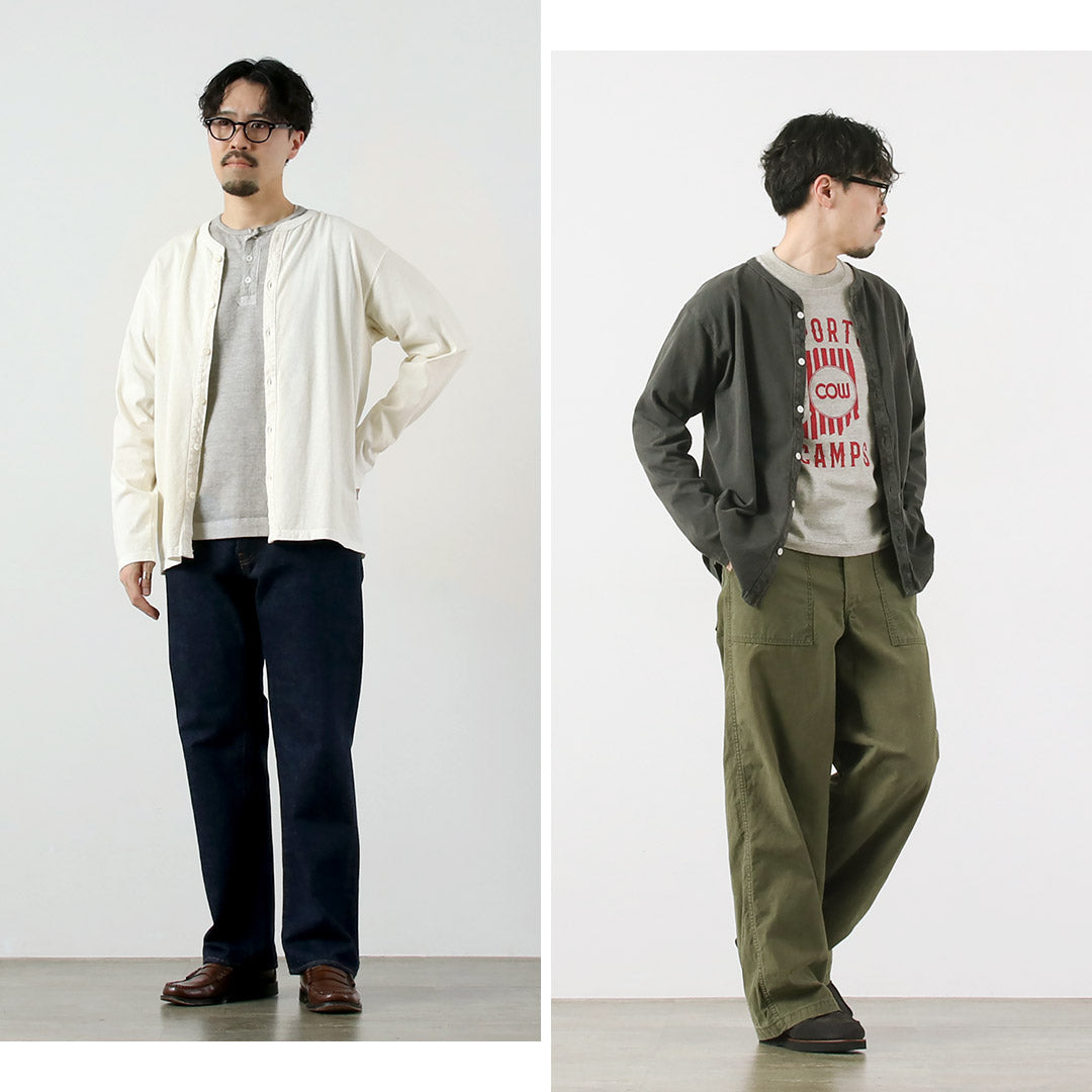 GOOD ON / Crewneck Tee Cardigan