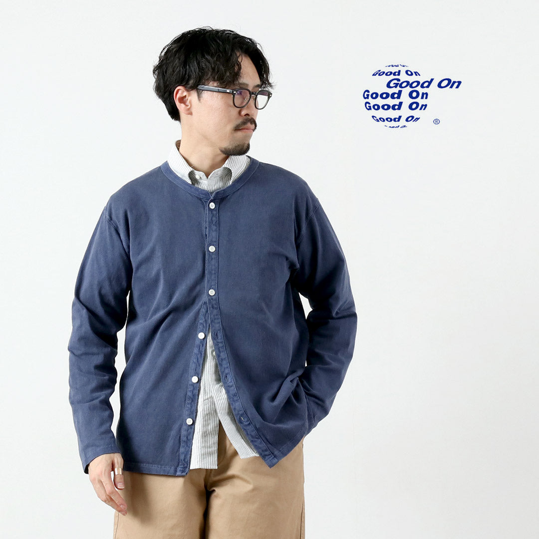 GOOD ON / Crewneck Tee Cardigan