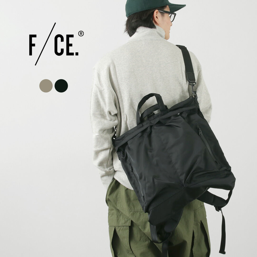 F/CE / Recycle twill 3-way helmet bag