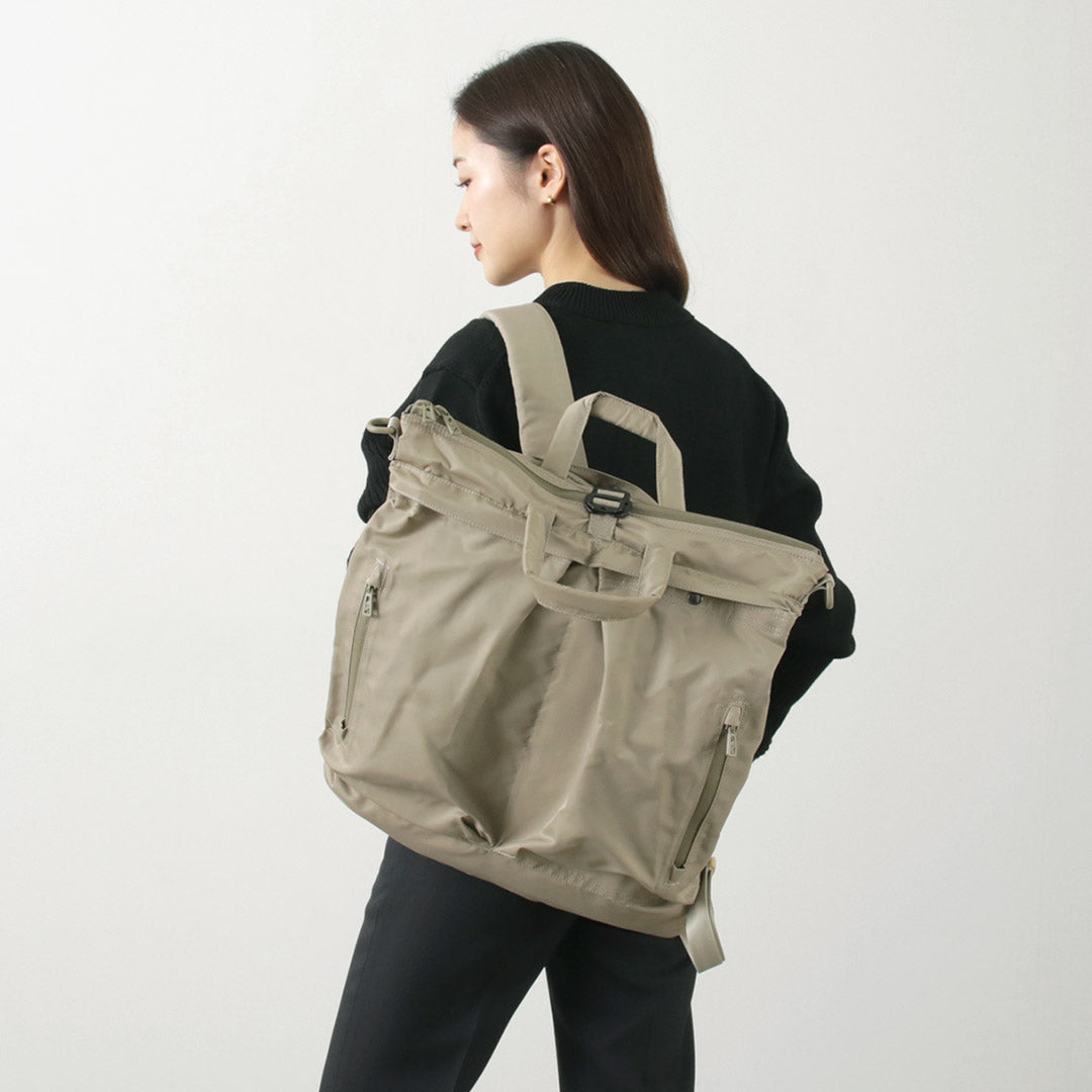 F/CE / Recycle twill 3-way helmet bag