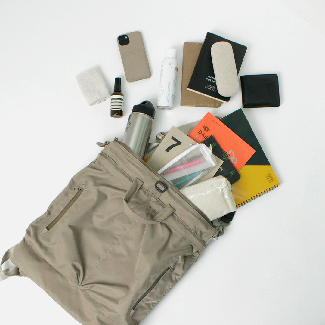 F/CE / Recycle twill 3-way helmet bag