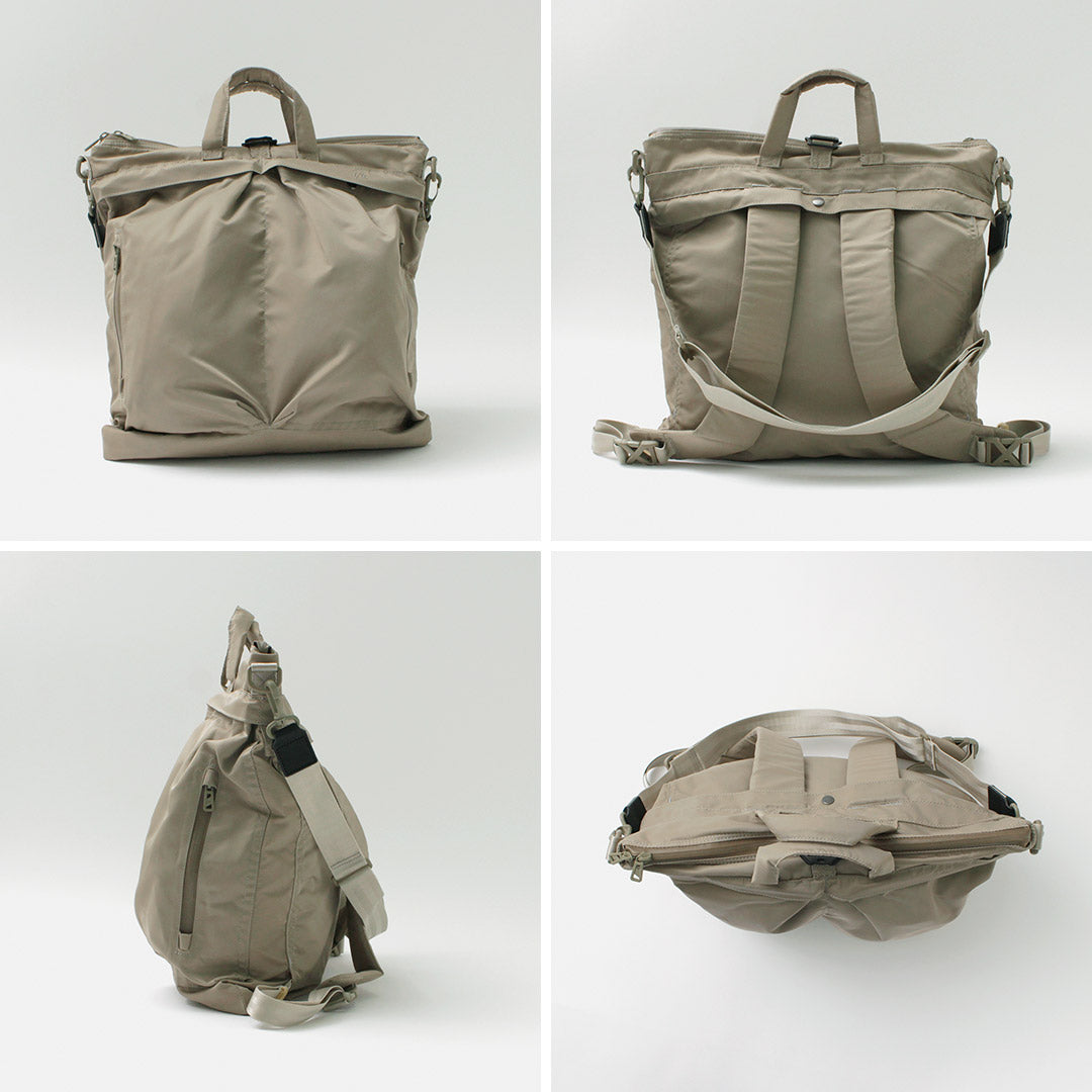 F/CE / Recycle twill 3-way helmet bag