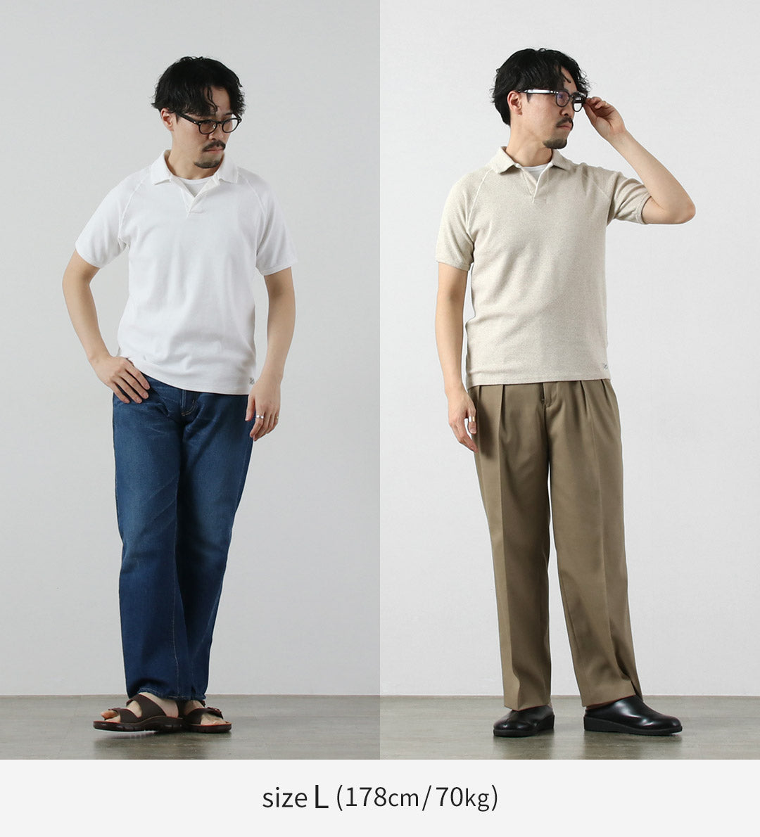 KEPANI / Raffy 彈力羅紋針織 Polo 衫