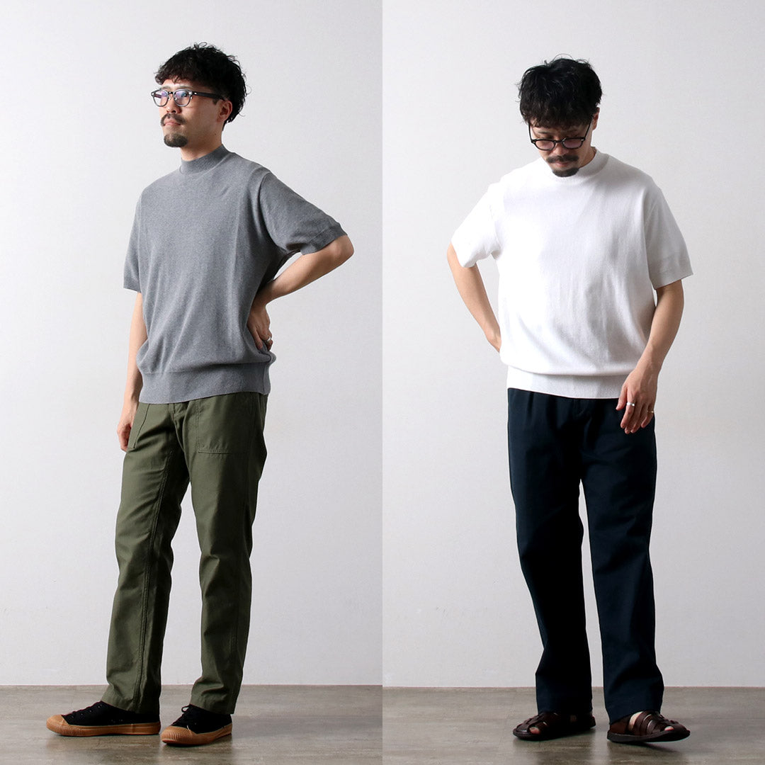 GicipiPi / Calamaro Mock Cuello relajado Knit and Sew
