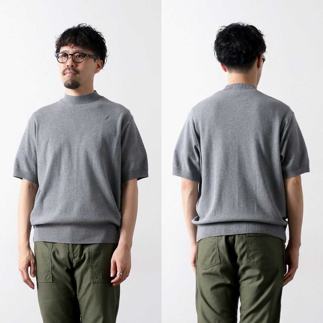 GicipiPi / Calamaro Mock Cuello relajado Knit and Sew