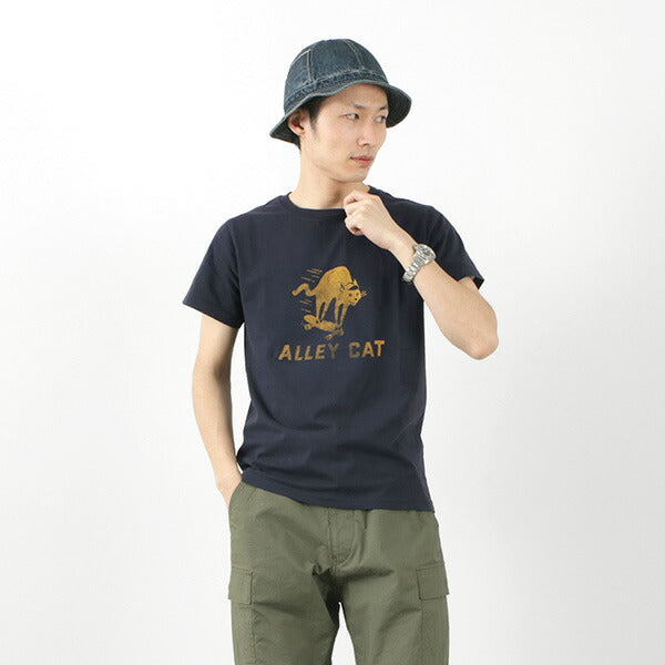 REMI RELIEF / LW processed T-shirt (ALLEY CAT)