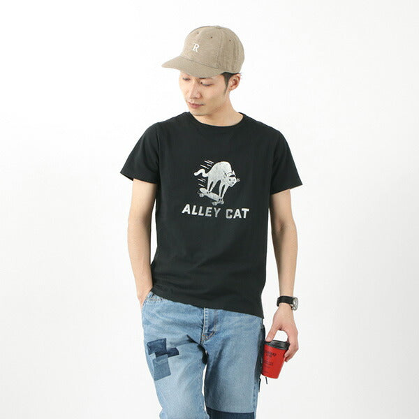 REMI RELIEF / LW processed T-shirt (ALLEY CAT)