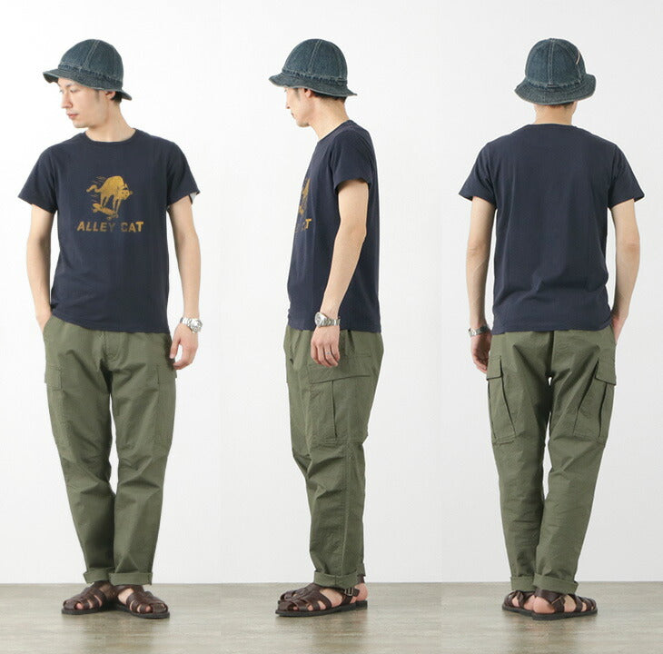 REMI RELIEF / LW processed T-shirt (ALLEY CAT)