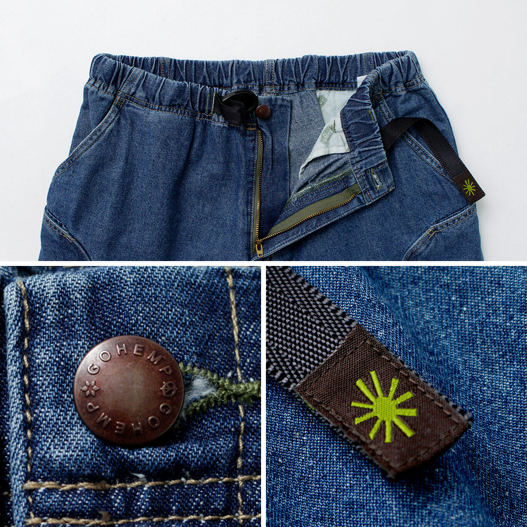 GOHEMP / Explorer Hybrid Shorts Used Wash