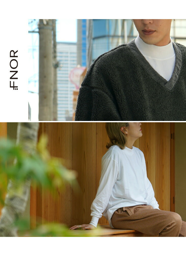 FNOR / Mock Neck Long Sleeve T-Shirt